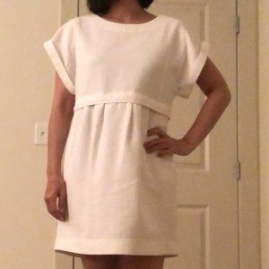 Madewell Dresses - Madewell white blanca jacquard dress in size S Madewell Dresses - Madewell white blanca jacquard dress in size S